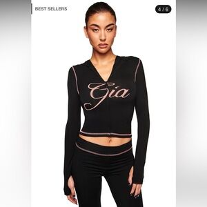 Black Women's Crop Top